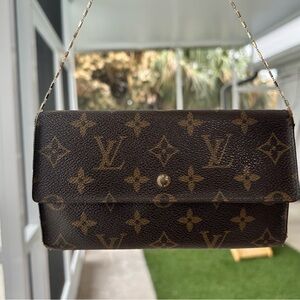 Louis Vuitton Brown Monogram Wallet - International Long Wallet
